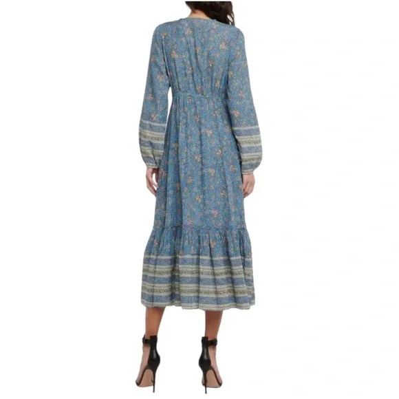 Veronica Beard Kameya Floral Midi Dress - Picture 7 of 12